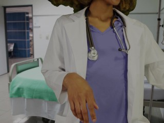 CUM Addicted Nurse Swallows Your Load