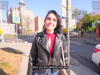 Cum On Me Like A Pornstar - Public Agent PickUp Student On The Street And Fucked / Kisscat.xyz