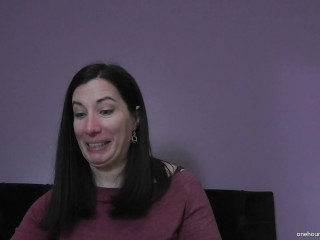 CUMSLUT WIFE NEXT DOOR TELLS HUBBY THE DETAILS OF HER TINDER DATE!