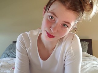 Daddy's little angels cums on cam