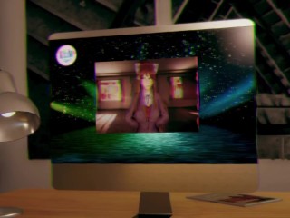 DDLC - Monika came for a passionate sex | Honey Select 2 POV