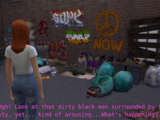 DDSims - teen fucks a homeless man - Sims 4