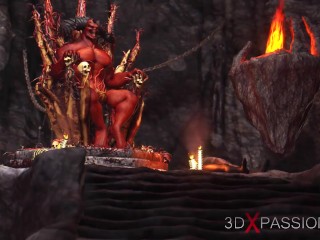 Devil fucks hard a  sexy in hell