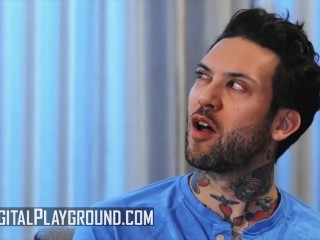 DigitalPlayground - Married Couple Halle Hayes &amp; Small Hands Have An Amazing Time With Aila Donovan