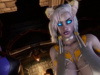 Draenei futa 3some
