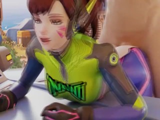 Dva Nano Doggystyle Overwatch Animation 3D with Sound