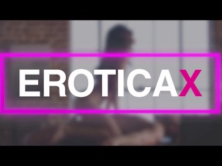 Ebony Beauty Seduces Handsome Hunk - Cecilia Lion, - EroticaX