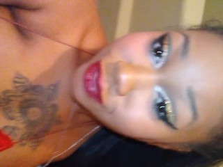 Ebony creamy masturbation and squirt(Fan video) 