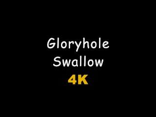 Ebony cum dump gets overwhelmed at Gloryhole