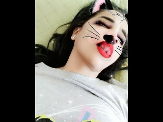 EBONY KITTY FILTERS BROWN SKIN INDIAN BLOWJOB SUCKING BIG DICK BBC FACEPAINTING