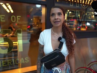 Ebony Teen Tried To Rob Hot Couple Then Got Fucked ??? Porn Vlog Ep 17