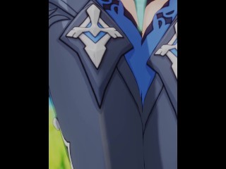 Eula from Genshin Impact Caught on Camera