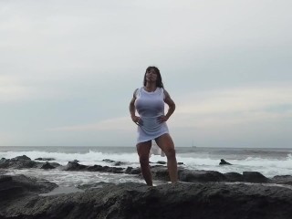 exceptional wet shirt with muscles.