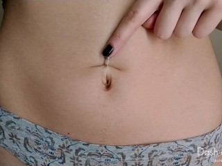 Exploring My Belly Button Leads to Masturbation