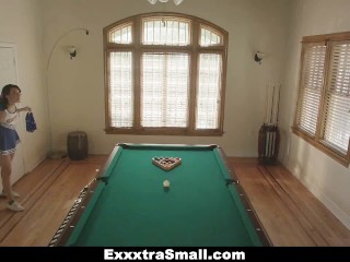 ExxxtraSmall - Petite Cheerleader Gets Tight Pussy Smashed