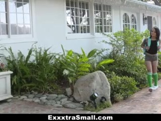 ExxxtraSmall - Teen Holly Hendrix Ass Fucked By Neighbor