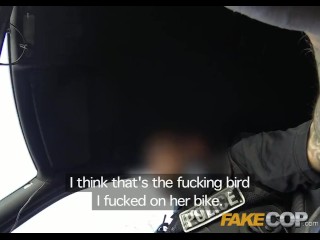 Fake Cop Anal slut gets cop cum in her butt