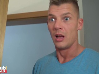 FAKE FAMILY Stuck in a Tent - Step Dad Fucks Step Daughter &amp; Mom