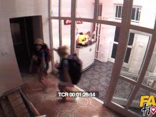 Fake Hostel - Lesbian threesome with hot Italian, Russian and French girls