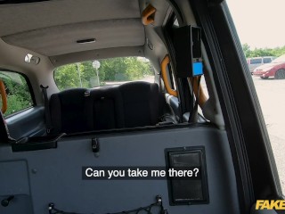 Fake Taxi Sybil Kailena gets her perfect boobs out for a hard rough sex encounter