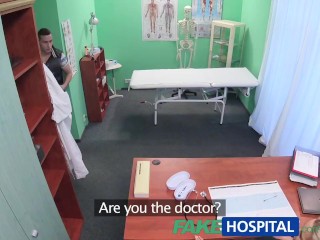 FakeHospital Stud caught giving nurse a creampie