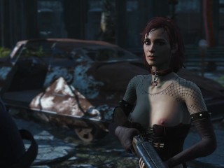 Fallout 4 Cait. Sexy girl with a fighting character | Fallout 4 Sex Mod, Porno Game
