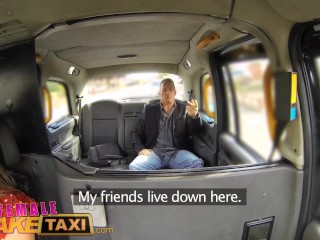 FemaleFakeTaxi Hot female driver fucks lucky British guy on bonnet
