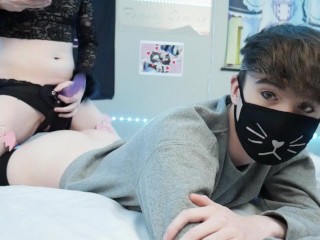 Femboy Twink gets Pegged with a Strap-on!