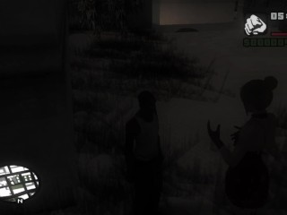 Filha da porra da madrasta no natal - gta sa