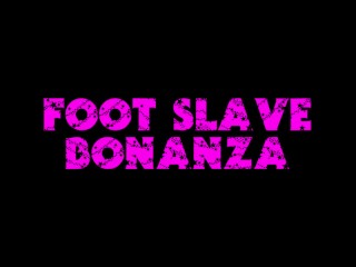 Foot Slave Bonanza - Lady Bellatrix flaunts her perfect feel in this Femdom POV
