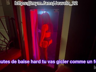 French VLOG porn-Salope française se fait tringler comme une pute dans une vitrine d'Amsterdam