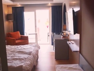 Fuck 2 Sweet Girls in the Hotel Room