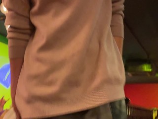 Fucked my Roommate in the Toilet Bar