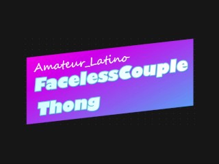 Fucking a Latina College Girl - POV Doggy Style - Chilean in Thong