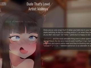 fucking myself senseless as i recite the dicks are so cute owo copypasta