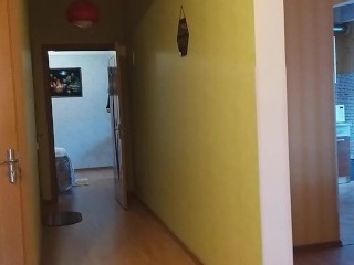 FUN &amp; Enjoy from EXHIBITIONISM exposure during last Amazon Delivery #Surprise for Delivery Guy