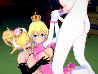 FUTA BOOETTE AND BOWSETTE FUCK PEACH