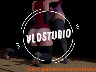 Futa Sakura fuck Sarada [Futanari]