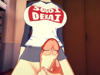 Futa Uzaki-chan has not only big breasts..