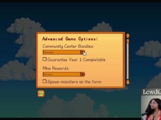Gaming and Chill - 1 - Playing Stardew Valley and Getting Freaky