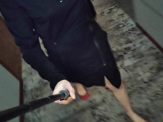 Getting Naughty in the Hotel Hallways and Elevator (Caught)
