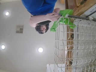 Giantess Does the Dishes Jane Judge