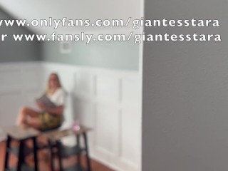 Giantess Teacher Shrinks Student Dildo POV Trailer