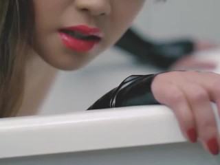 GIANTESS VORE CAGE - ASTRODOMINA ASIAN DOMINATRIX ASIAN MISTRESS LEATHER LATEX FILIPINA DOM