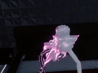 Girl get fuck IRL, while playing VRChat (POV)