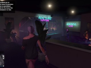 GIRL GIVING GIRL A LAP DANCE FT. CHEETAH - GTAV