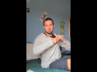 GIRTHYYYYGARYYY Dirty Talking While He Cums For All You Cock Cravers!(;