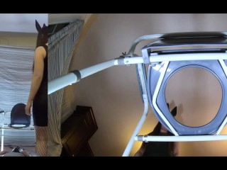 GODDESS KATHRYN PEES ON SLAVES FACE POV