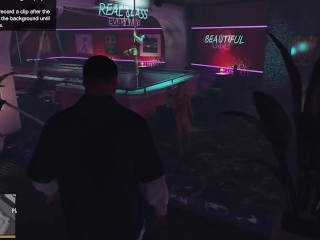 Grand Theft Auto V Strip Club NSFW Sex Game Play #02 . GTA 5 Porn Game Play