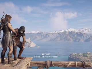 greek stud swings around spear 35